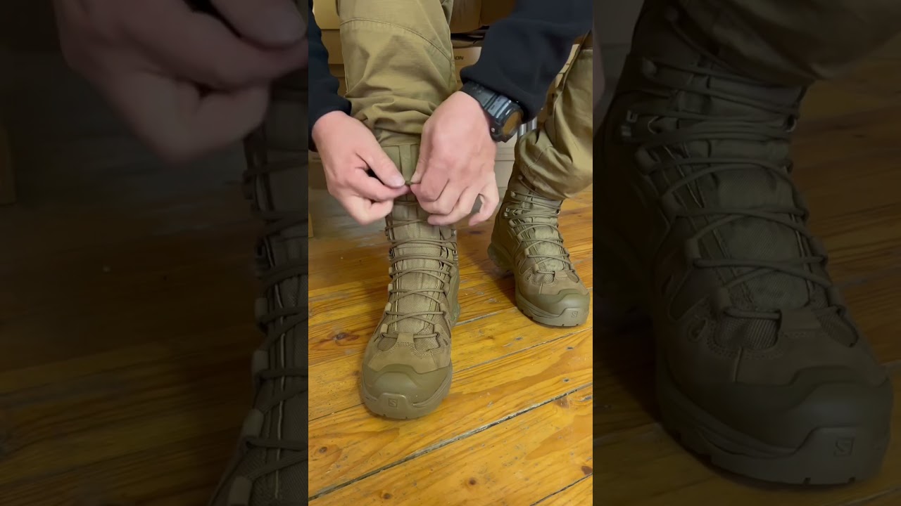 Salomon Quest 4D GTX HIGH - militāra atila zābaki rudenim un ziemai