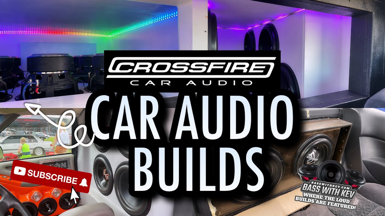 Crossfire Car Audio Builds #caraudio #basswithkev #subwoofers #crossfireaudio