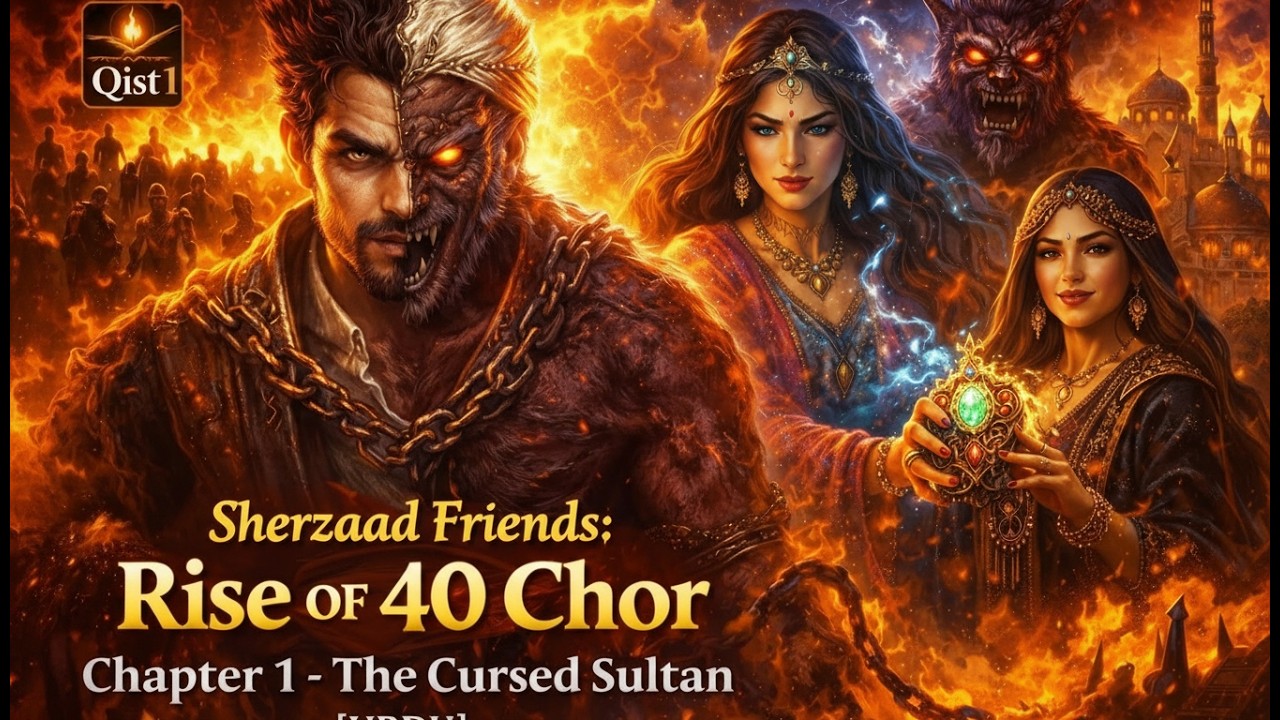 Sherzaad Friends: Rise of 40 Chor | Chapter 1 – The Cursed Sultan [URDU]