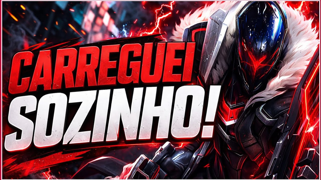 MEU SUP KITOU E TIVE QUE FAZER UM JOGO PERFEITO CARREGUEI DO INICIO AO FIM NESTA PARTIDA!!