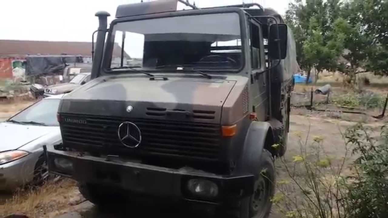 85' 435 1300L unimog demo