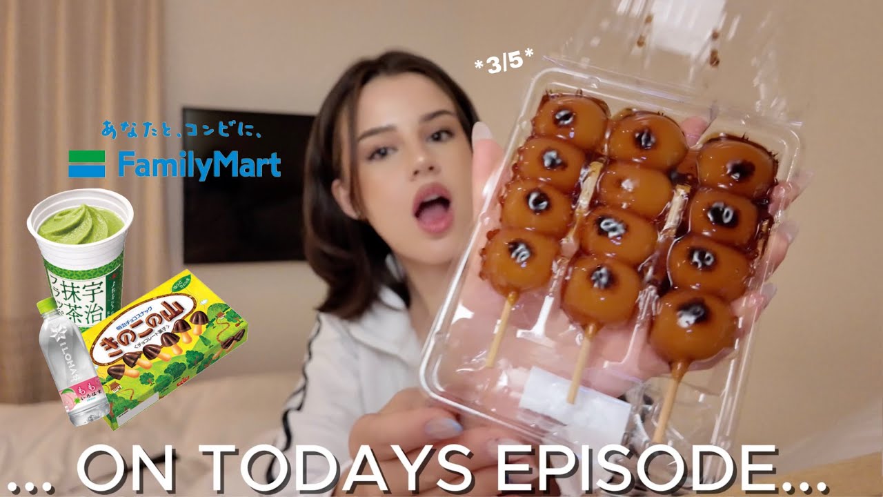 TRYING AND RATING JAPANESE SNACKS