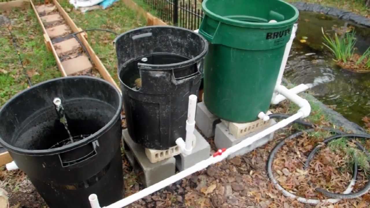 Cheap DIY Bio Pond Filter that WORKS!!!