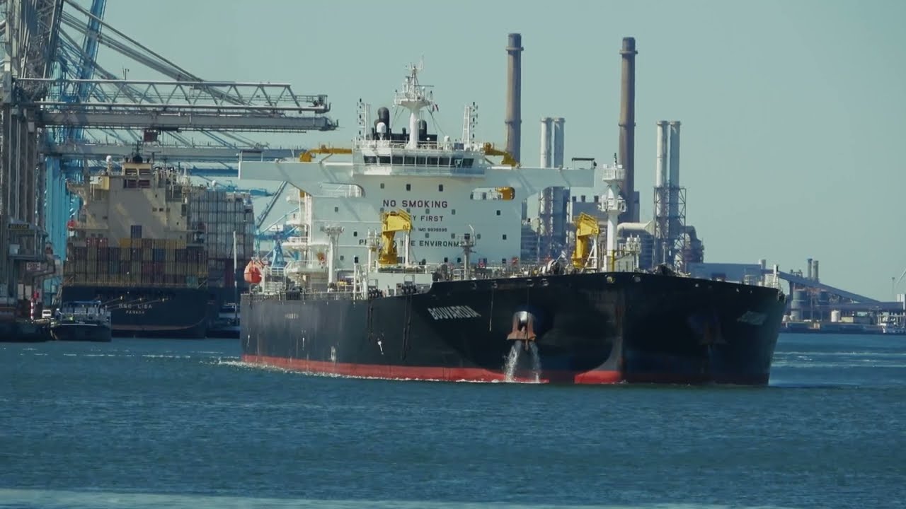 ShipSpotting in Rotterdam, The Netherlands - Part 121 4K