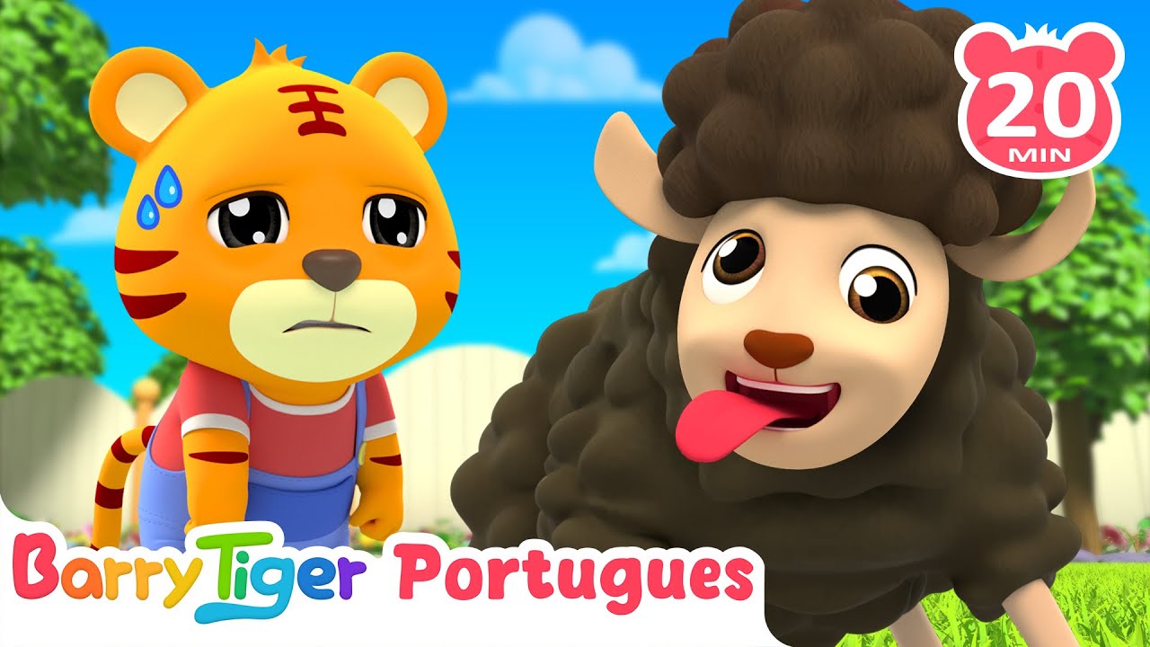 Baa Baa Ovelha Negra 🐑 | Canções Infantis Clássica | BarryTiger | LEFUN Kids TV