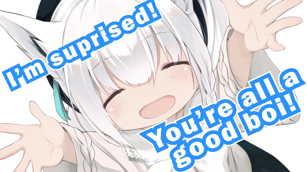 Fubuki is Really Proud of You【Hololive | Shirakami Fubuki】