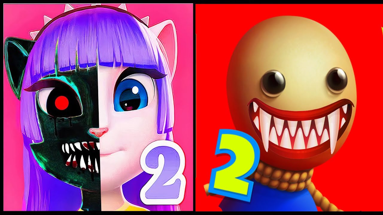 Kick The Buddy 2 Vs My Talking Angela 2 Game Play
