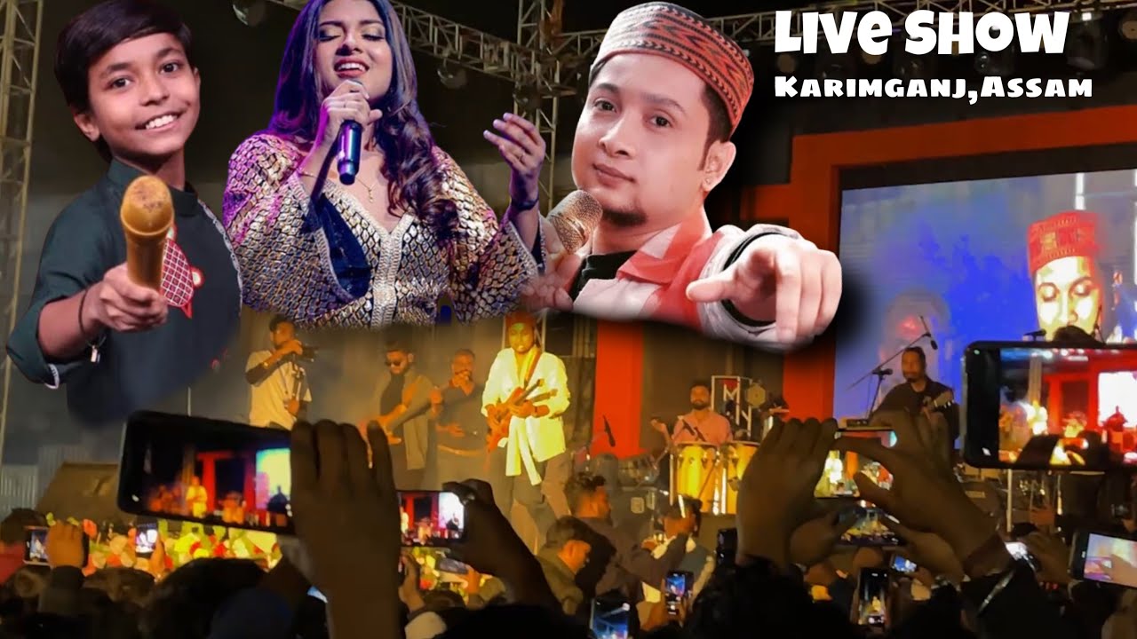 Pawandeep_Arunita & Pranjal Outstanding Live Singing Performance At Karimganj,Assam 2022