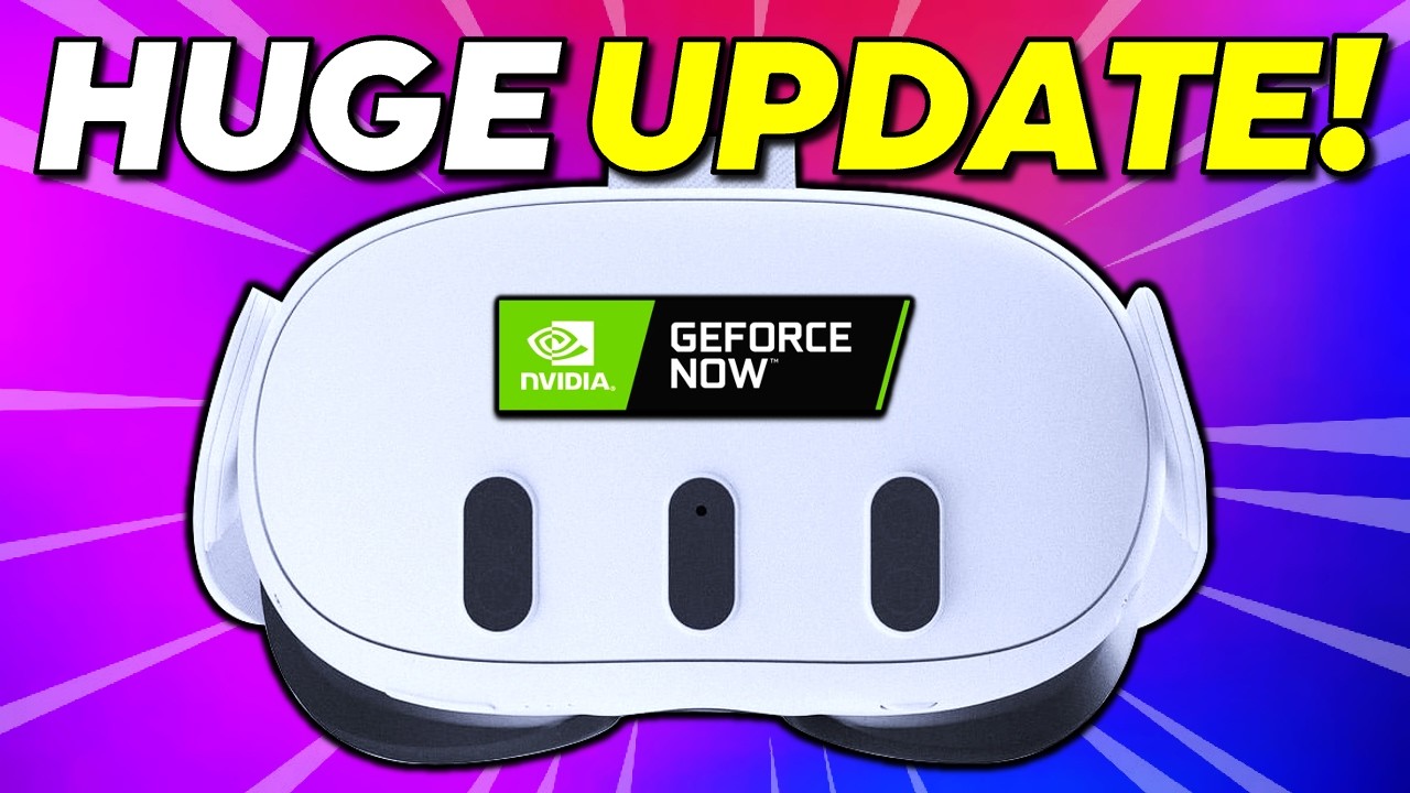 Big Quest 3 Update brings CRAZY Features! GeForce NOW & FrameSync