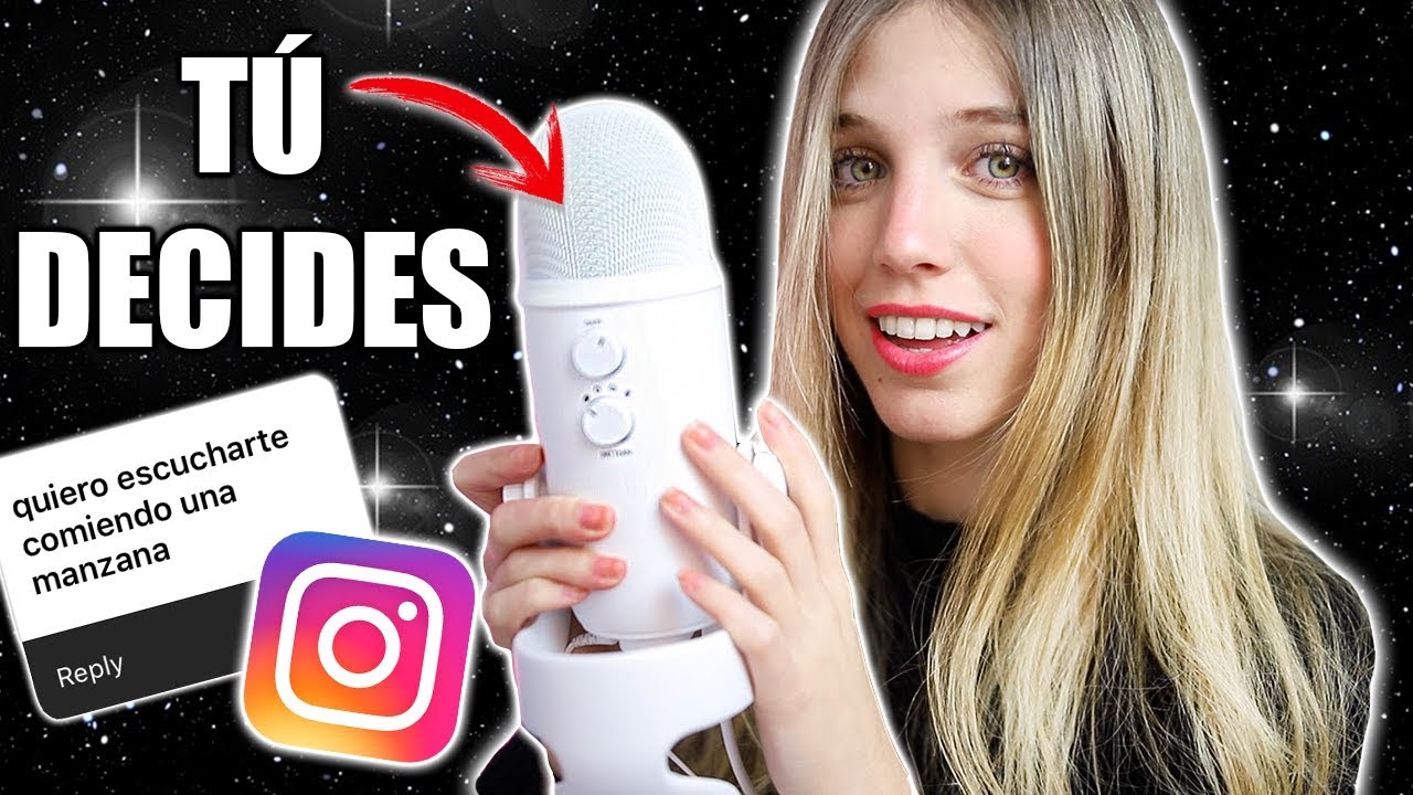 MIS SEGUIDORES DECIDEN MIS SONIDOS DE ASMR