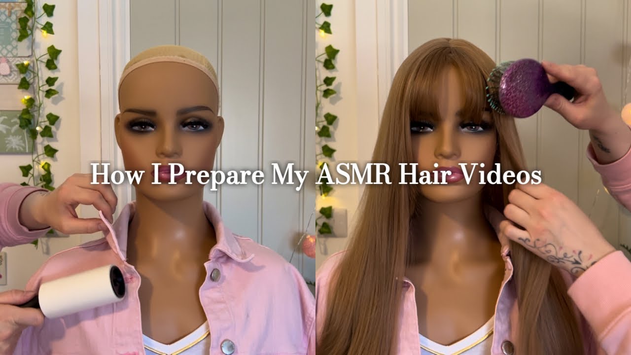 ASMR HAIR FIXING, LINT ROLLING, STYLING & JEWELLERY | Intentional ASMR for Relaxation & Better Sleep