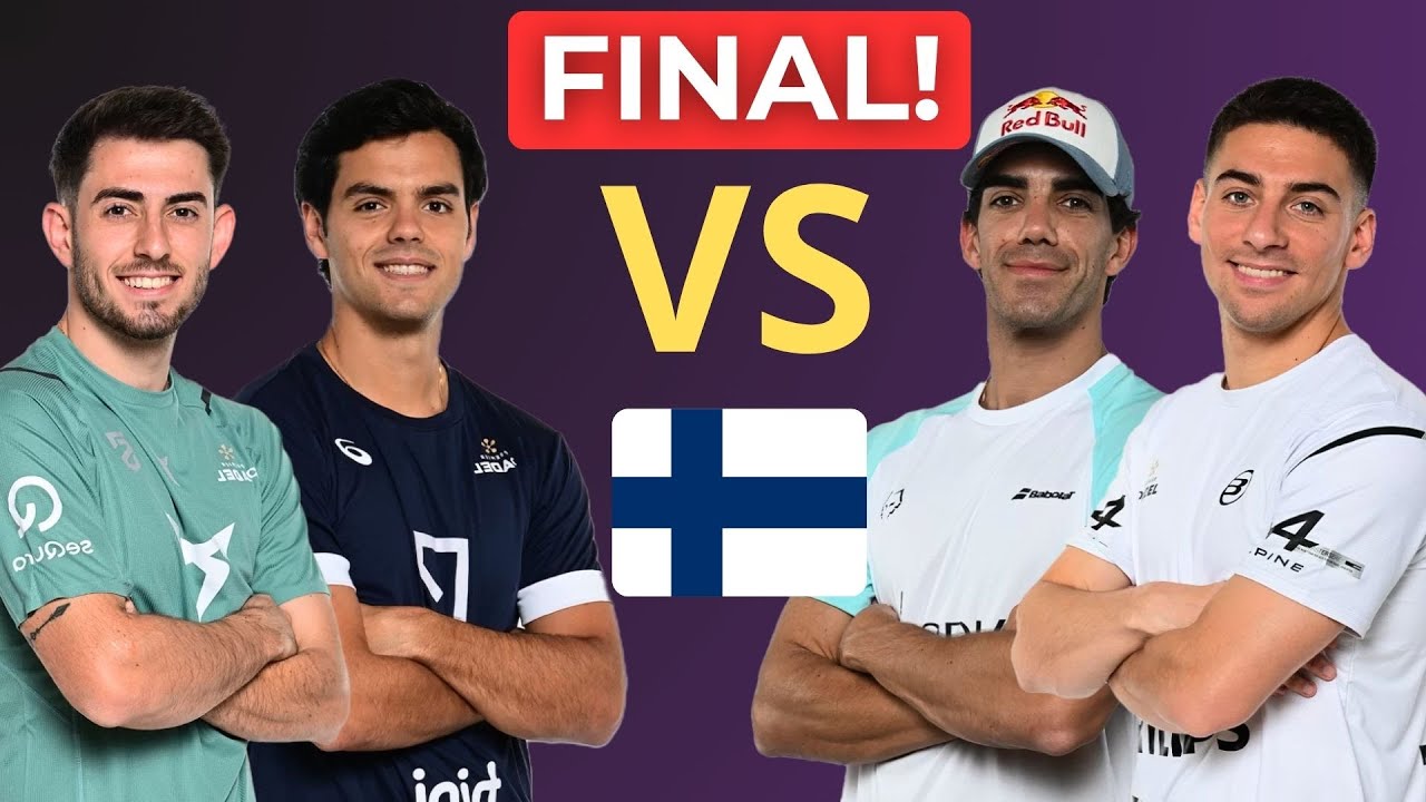 Finlandia Premier Padel P2 FINALES | Lebrón-Di Nenno VS Nieto-Sanz