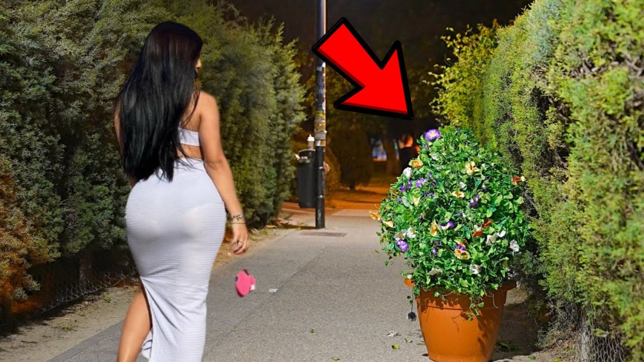 Broma del Hombre Arbusto: Asustando a Chicas y Chicos en Madrid !! 