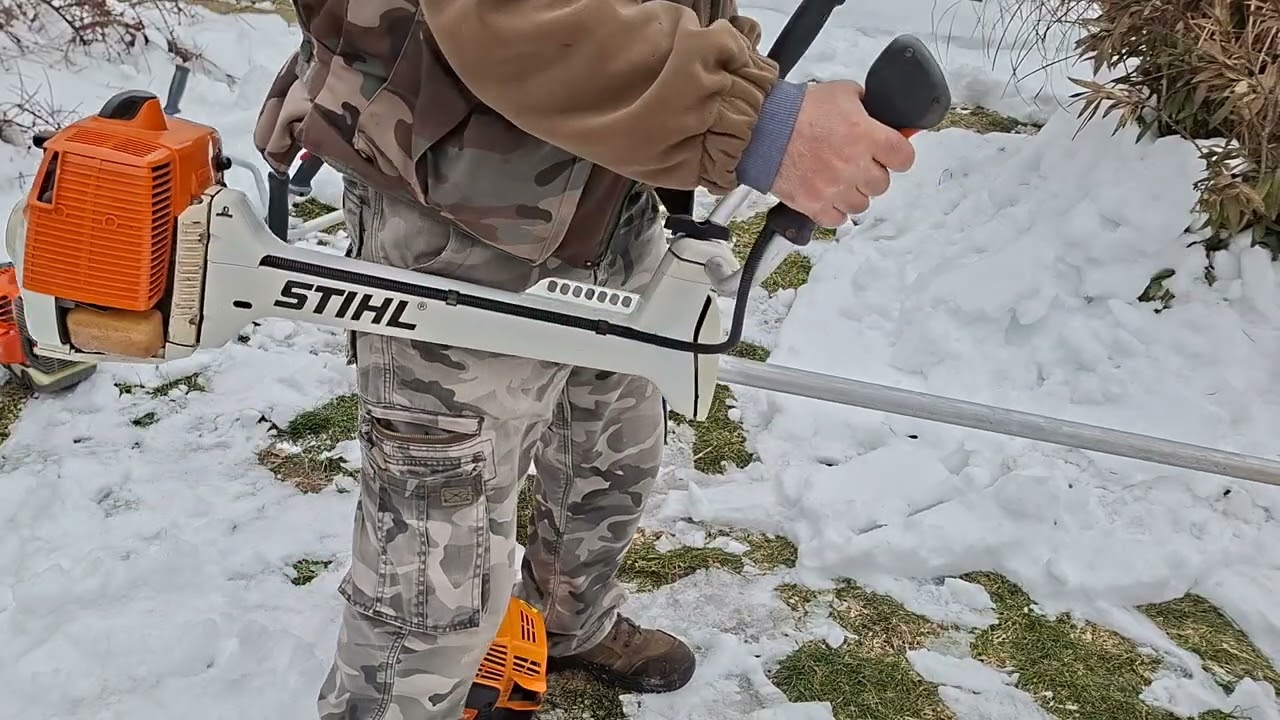 TÉLI FŰKASZA INDÍTÁS -8 fokban!