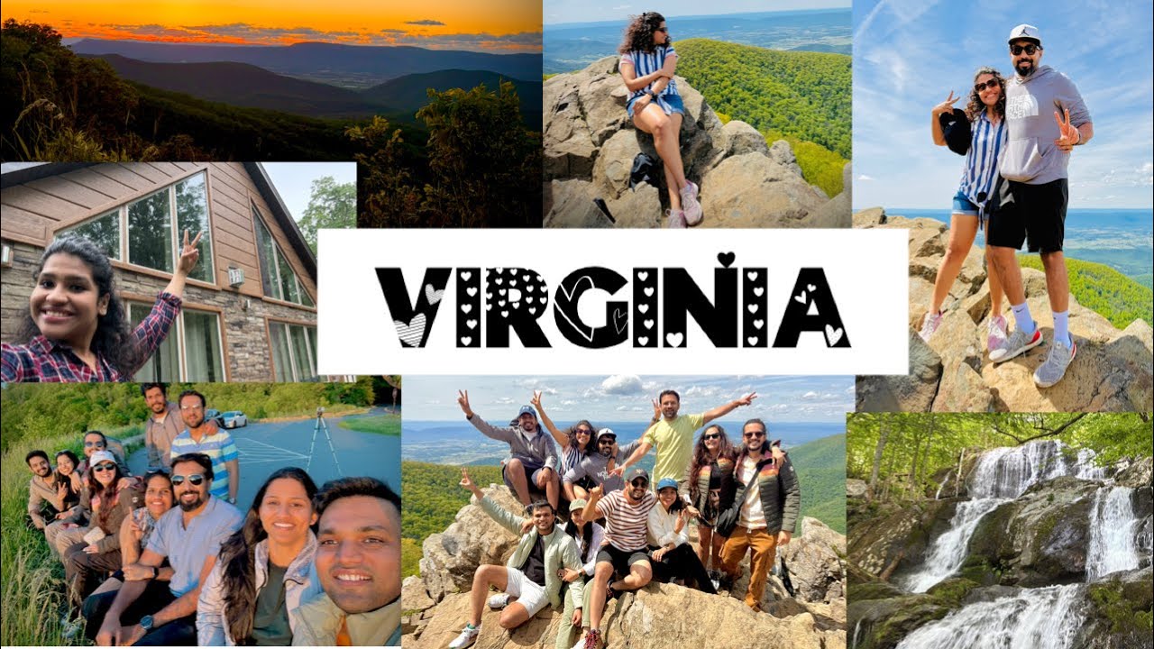 Virginia Trip❤️| Shenandoah National Park✌️| Mountain View🌄| Long Weekend | Trekking fun | Friends❤️
