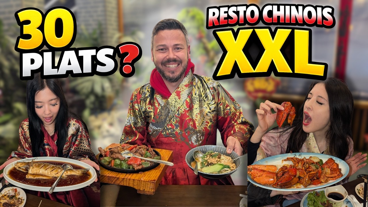 On teste des DIZAINES de PLATS dans ce RESTO CHINOIS !