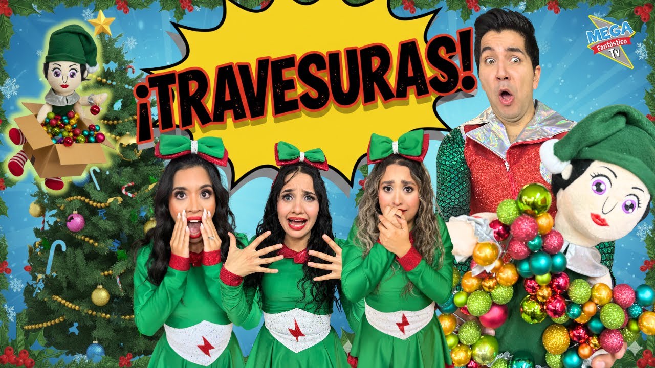 ¡MISTERIO EN NAVIDAD! 😱 La Duende Traviesa de la Reina Tundra | Poniendo el Árbol - Megafantastico