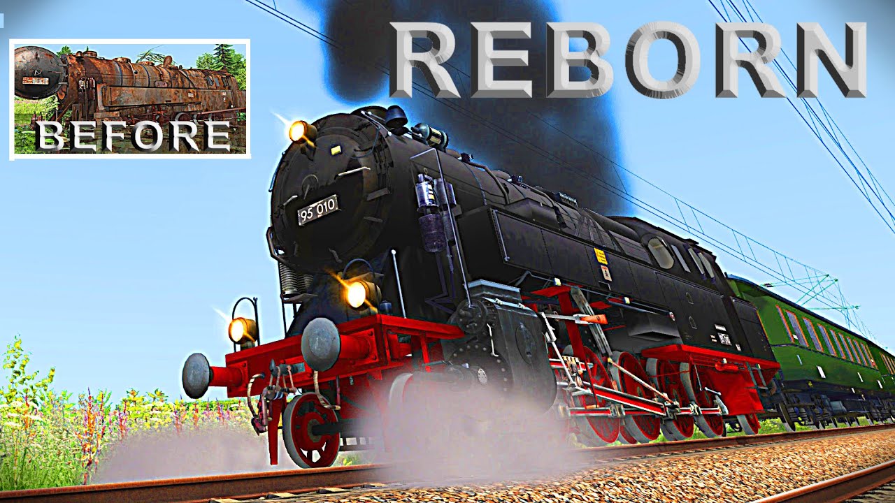 Back to Life: The Legend of the German BR 95 Returns to the Main Line!