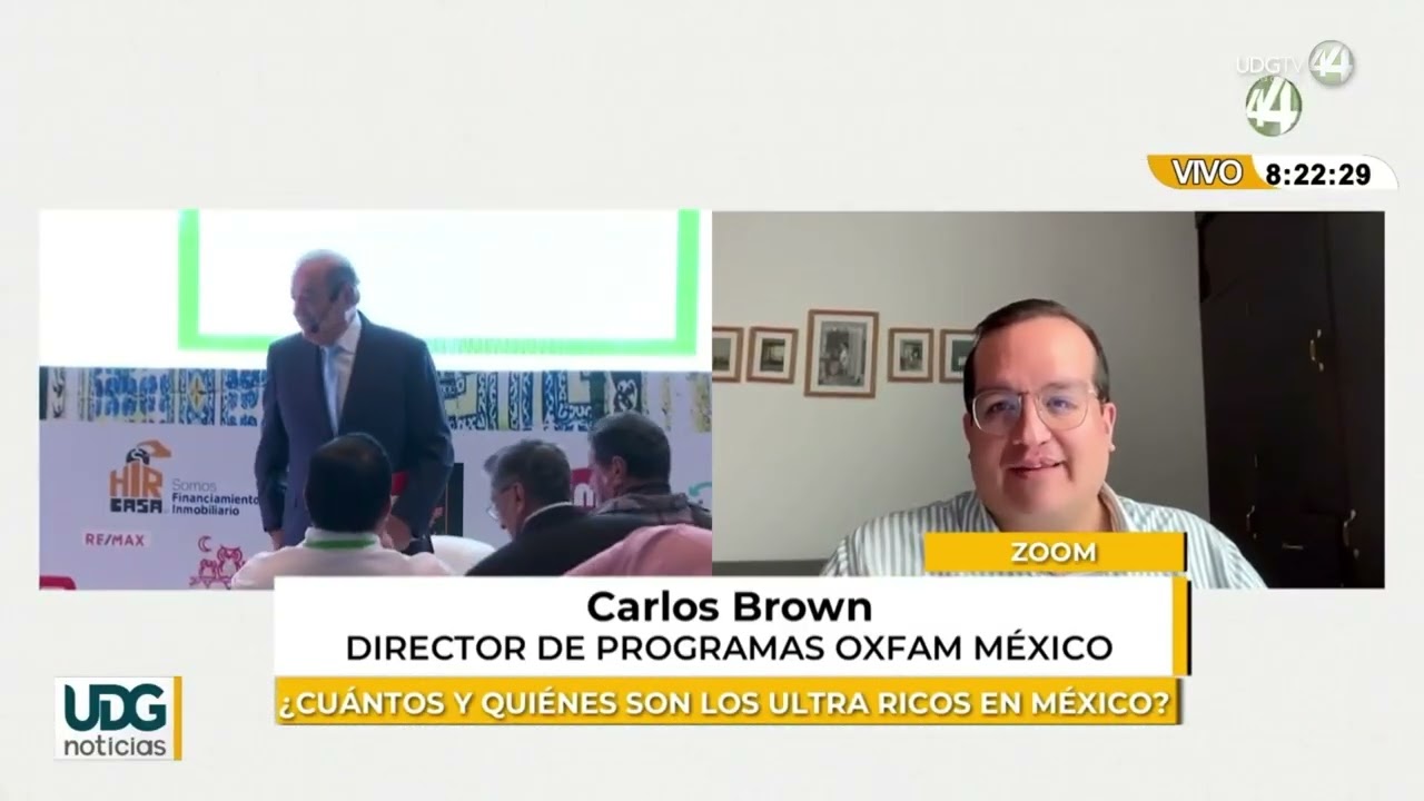 Fortuna de 22 ultra ricos en México equivale a economía de Jalisco y Guanajuato juntos: Oxfam