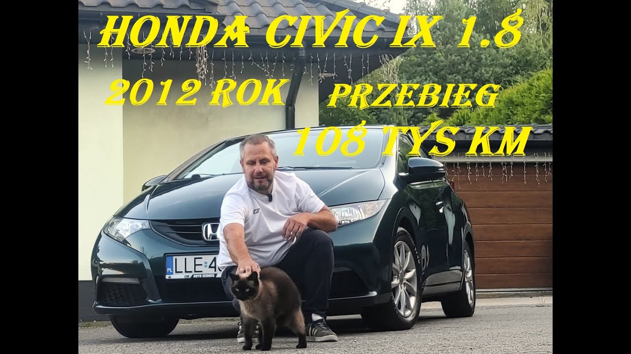 Piękna Zielona Perła Honda Civic 9 IX 1.8  142KM ROK 2012 Niski przebieg