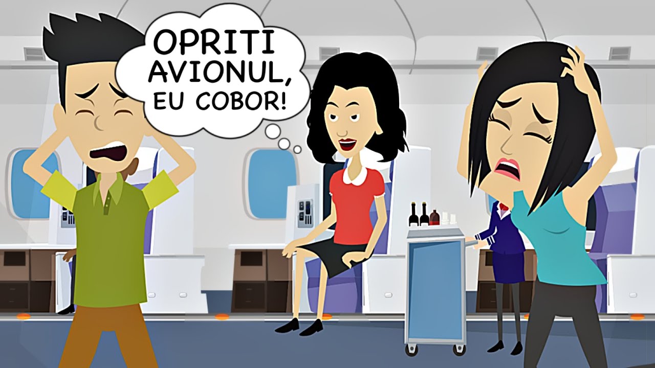 SCANDALUL și NEBUNA DIN AVION ! (STORY ANIMAT) - Ep. 31