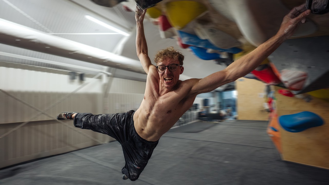 I got absolutely cooked on the hardest boulders at this gym...