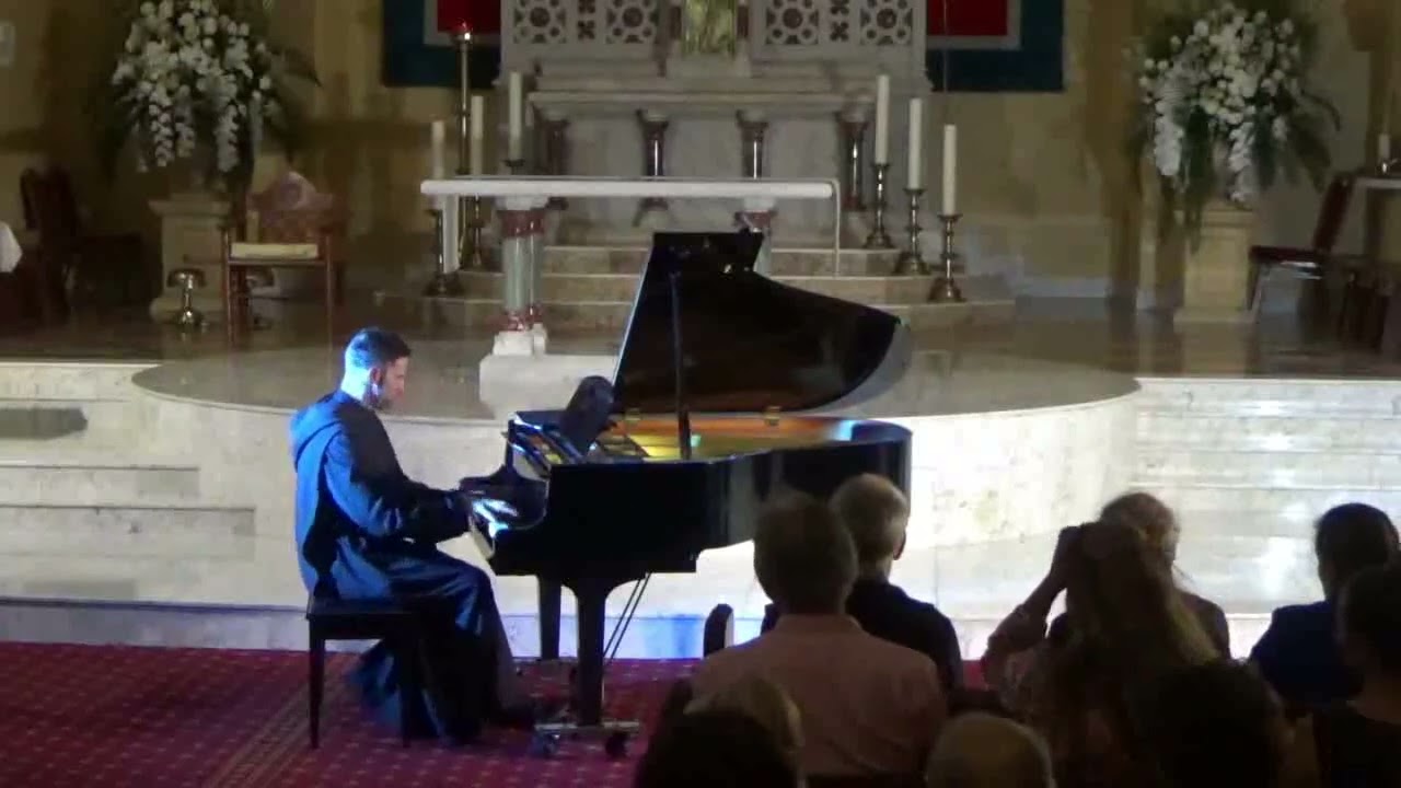 Fr  Robert Nixon- Rachmaninoff, Rhapsody on a theme of Paganini, St. Patrick's Basilica, Fremantle