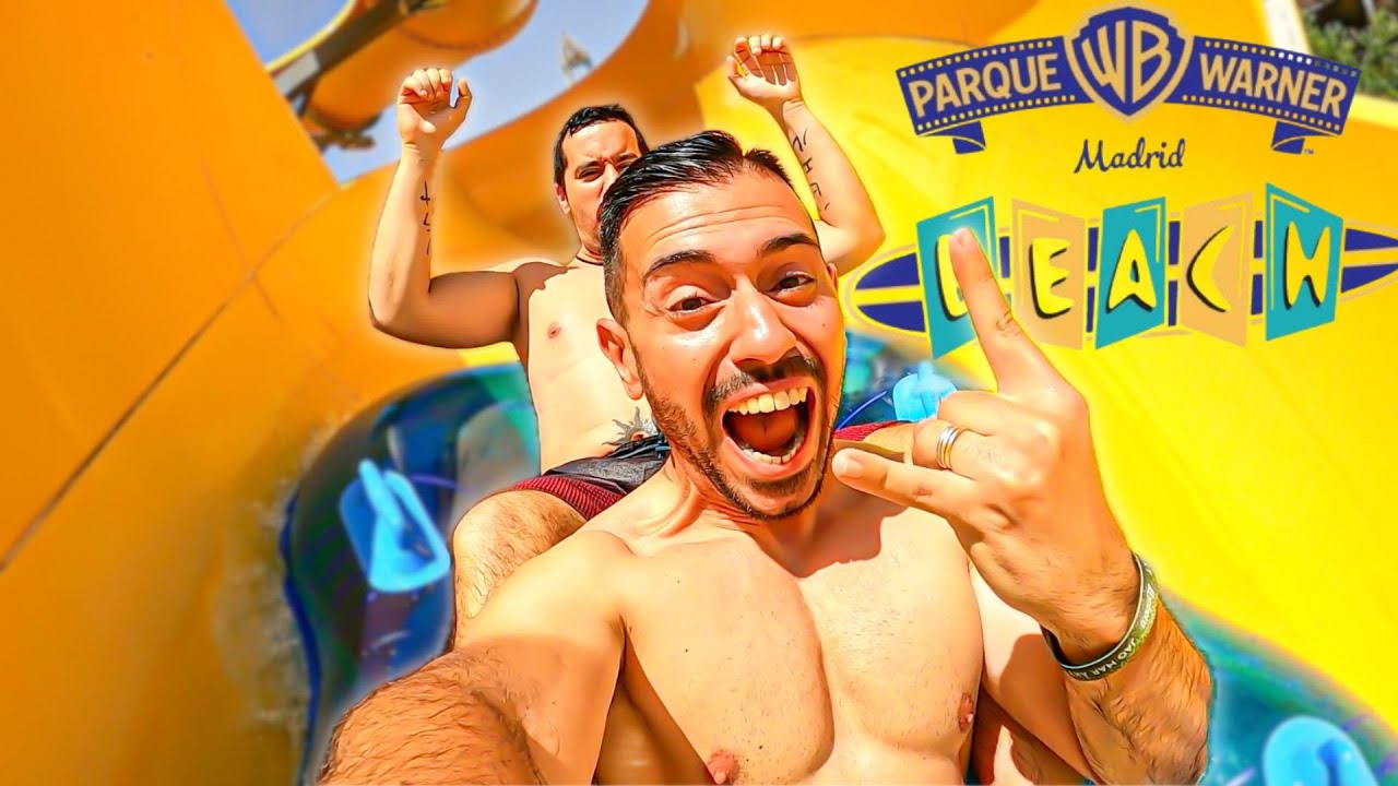 🌊 Así es PARQUE WARNER BEACH 2025 🟡 Todos los Toboganes 🟡