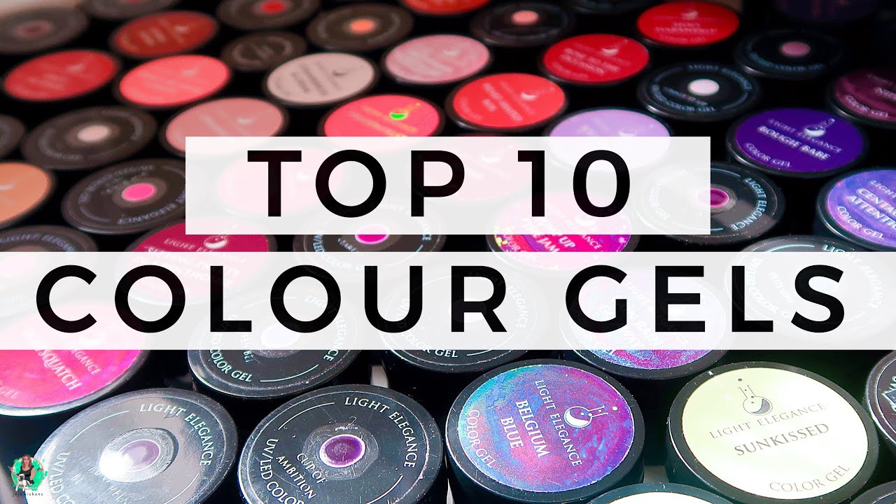 My Current Favourite Light Elegance Colour Gels | TOP 10 | *UPDATED* | Jojo Wickens