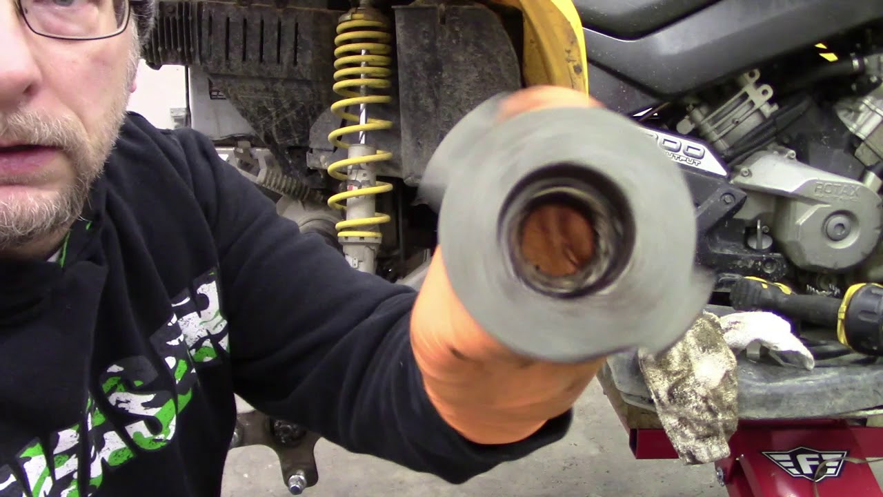 Can Am Renegade trailing arm bearing install part 3