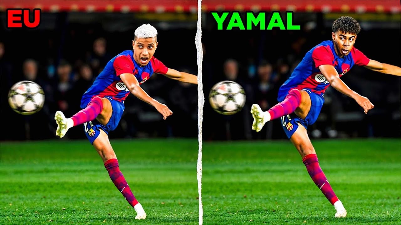 REFIZEMOS OS GOLS MAIS BONITOS DO LAMINE YAMAL!