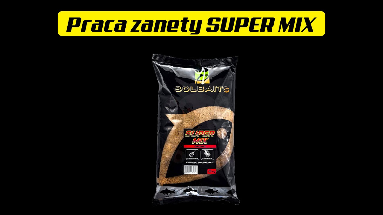 Praca zanęty SOLBAITS SUPER MIX !!!