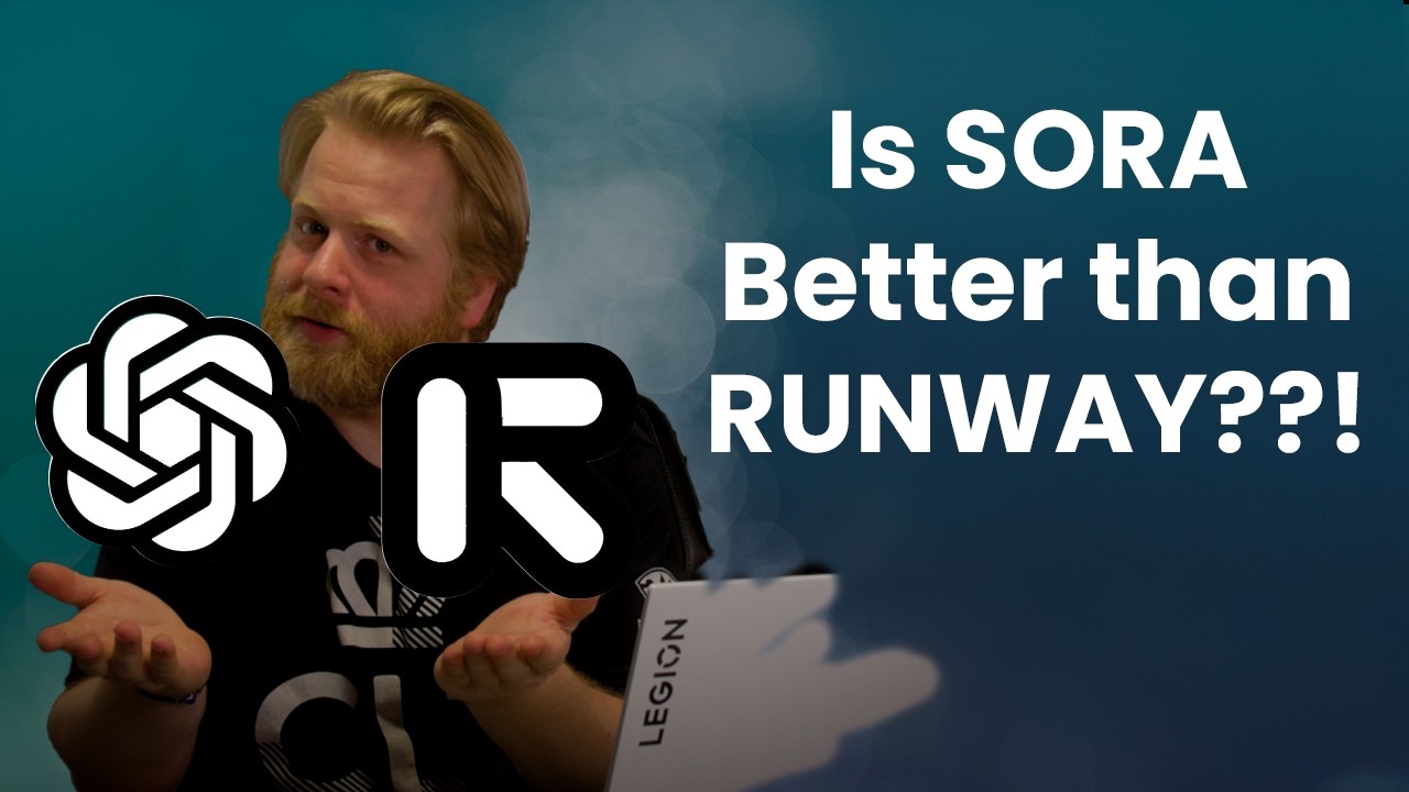 Sora vs Runway: Which AI Video Tool is Better? Full Breakdown & Test!