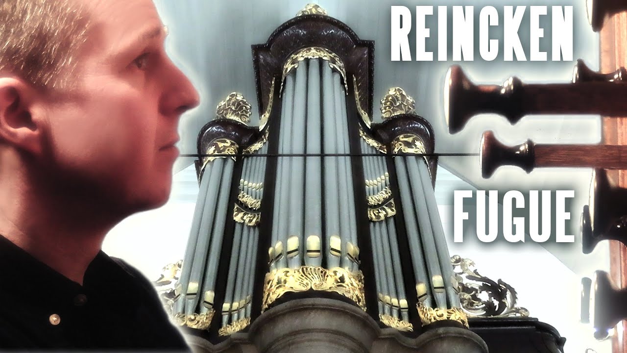 REINCKEN - FUGUE IN G MINOR - MEANTONE TEMPERAMENT ORGAN - JONATHAN SCOTT - WAALSE KERK, NETHERLANDS