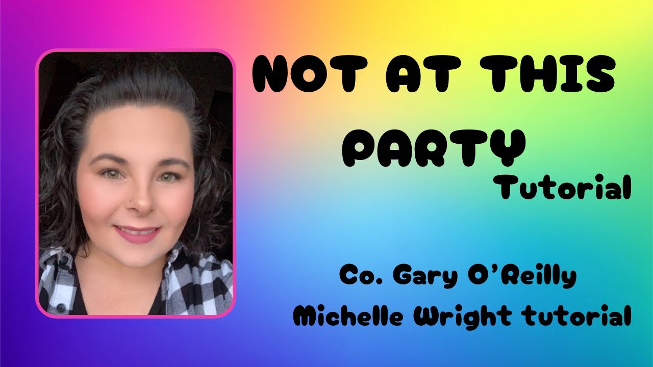 Not at this party line dance tutorial Easy intermediate choreography by Gary O’Reilly