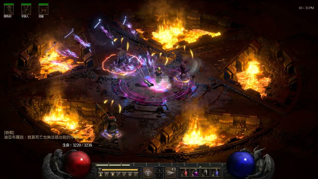 【風爹】D2R 神擋殺神 佛擋殺佛 大推! 現階段術士最強流派 術士BD 迴響打擊術士