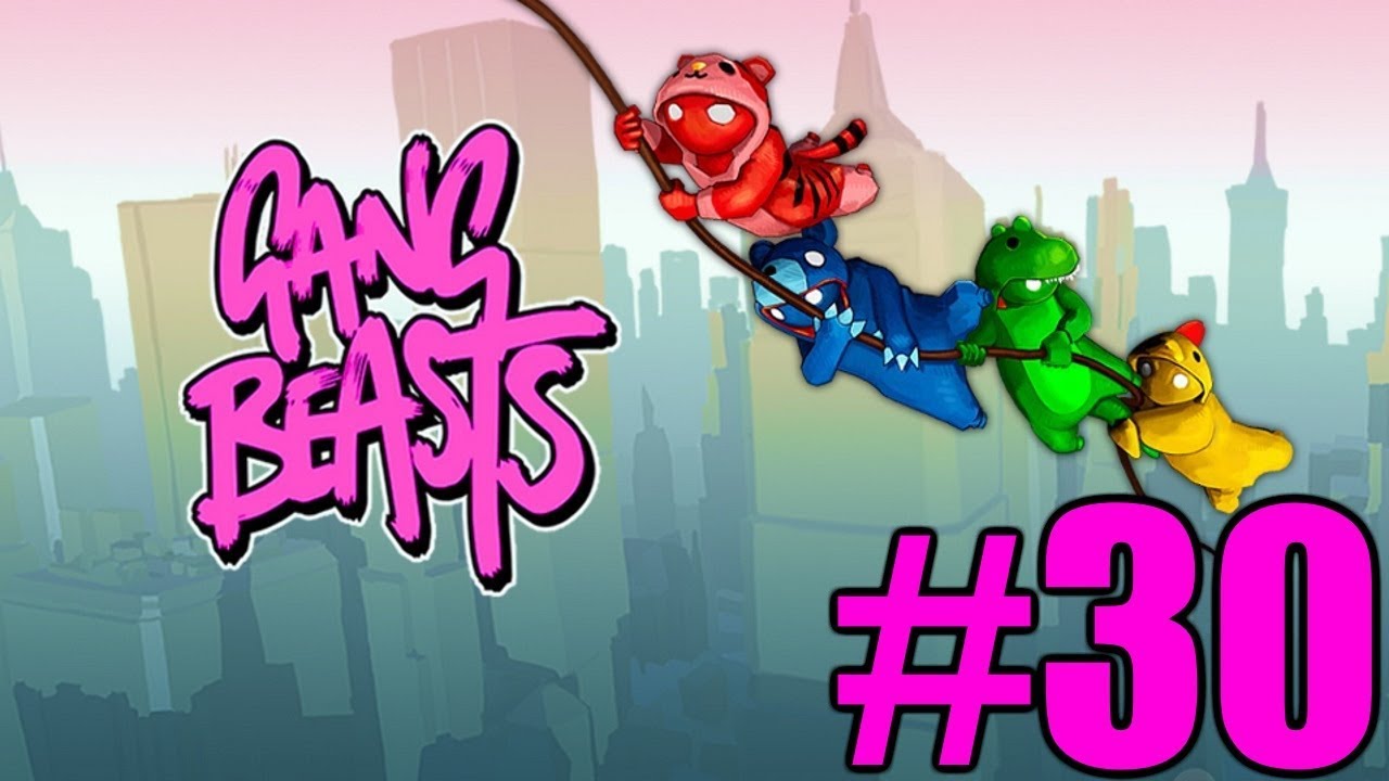 FGN Crew играет: Gang Beasts #30 — мышь и клавиатура