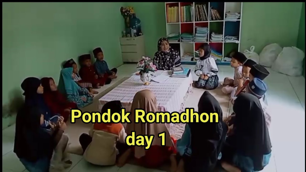 Pondok Romadhon hari ke satu|| Mengenal arti puasa || tadarus cilik jus amma@RAMUTIARAHATI13