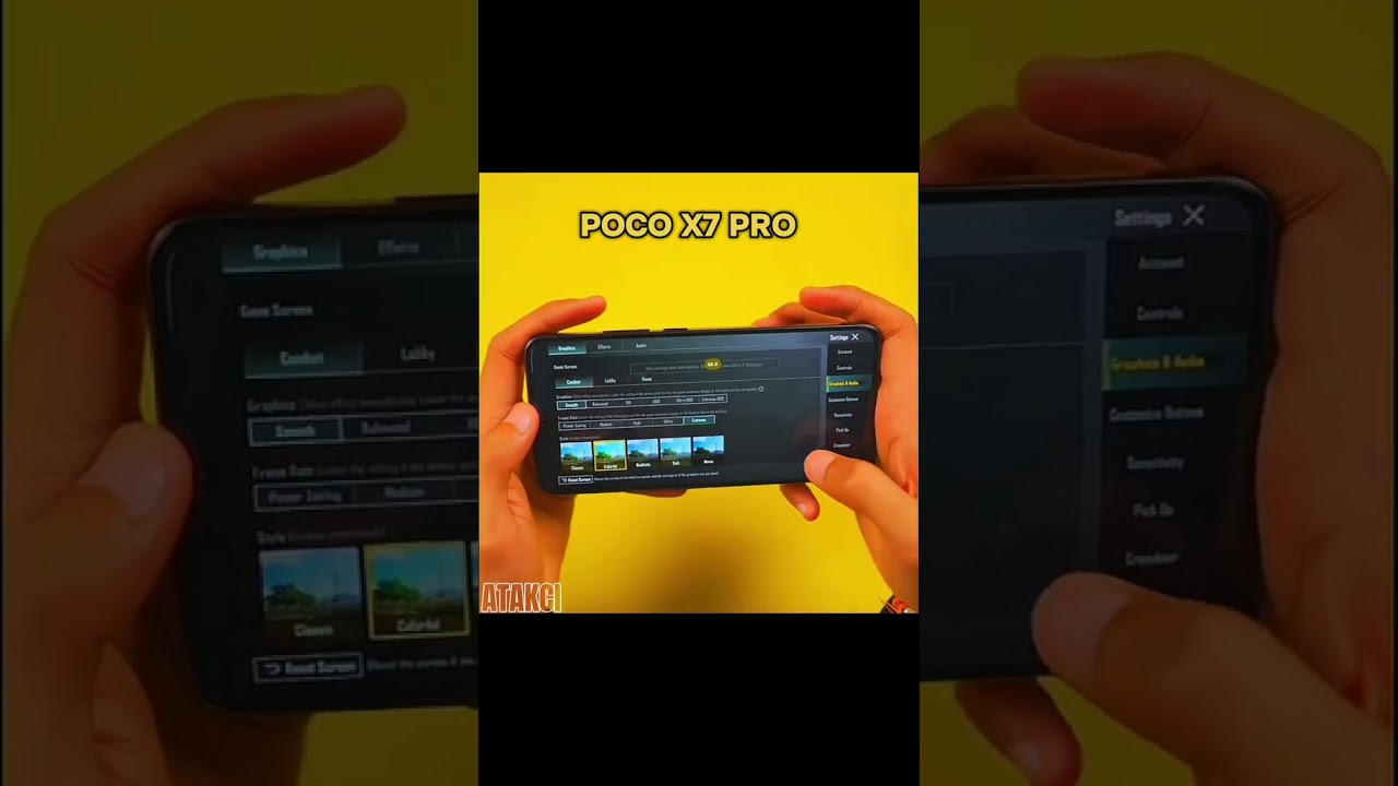 Poco X7 Pro Vs Poco X6 Pro 🤩#pocox6pro #vs #pocox7pro #120fps