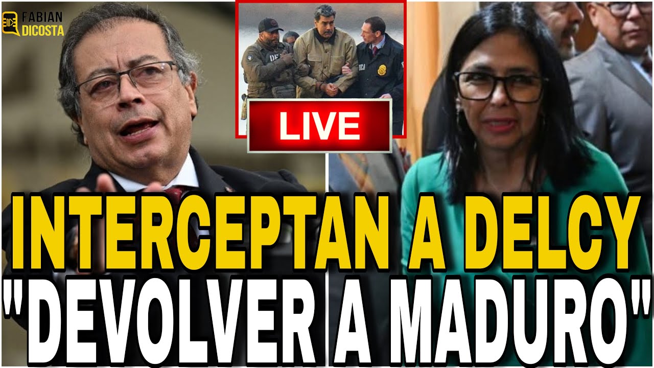 ÚLTIMA HORA 🔴 INTERCEPTAN A DELCY 