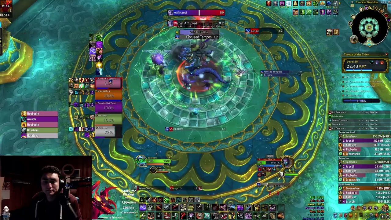 +28 Throne of the Tides Fortified BM Hunter PoV