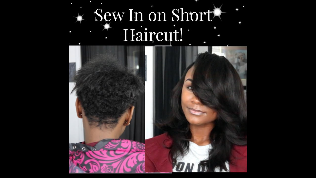 Sew In on Short Haircut!