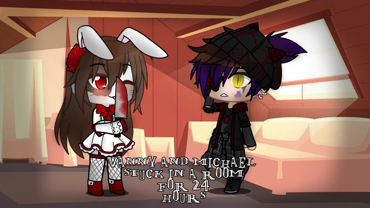Vanny and Michael stuck in a room for 24 hours part 1 | by:Blood_Moon (new intro and outro)