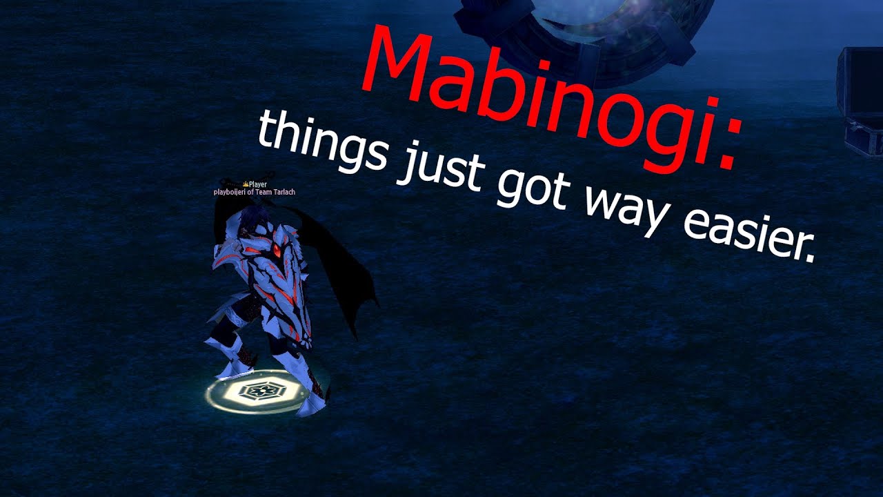 Mabinogi: the game just got easier