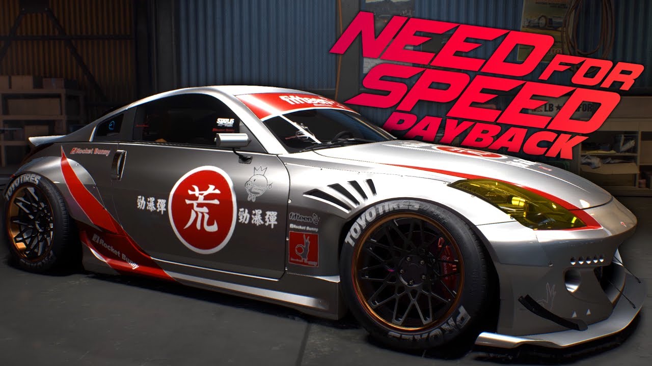 Need for Speed Payback 350Z Customization Gameplay
