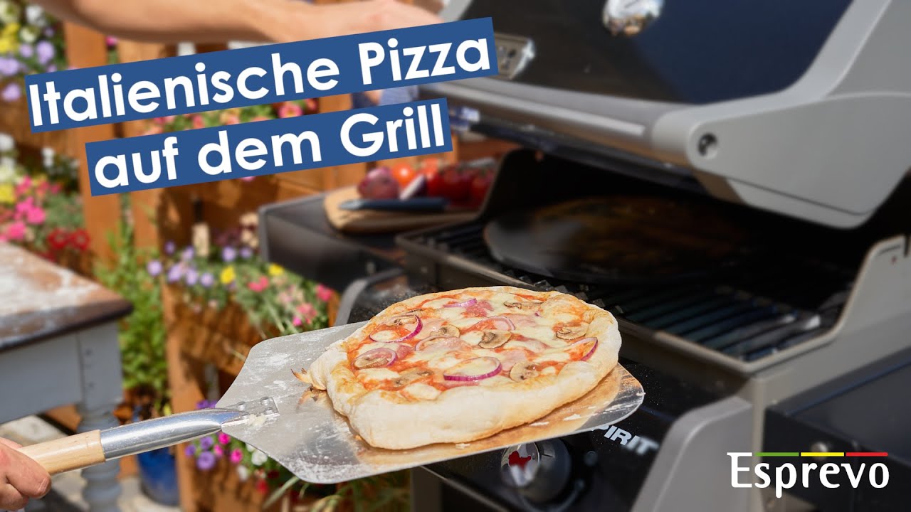 Leckere Pizza vom Grill - Pizzastein Grill Anleitung