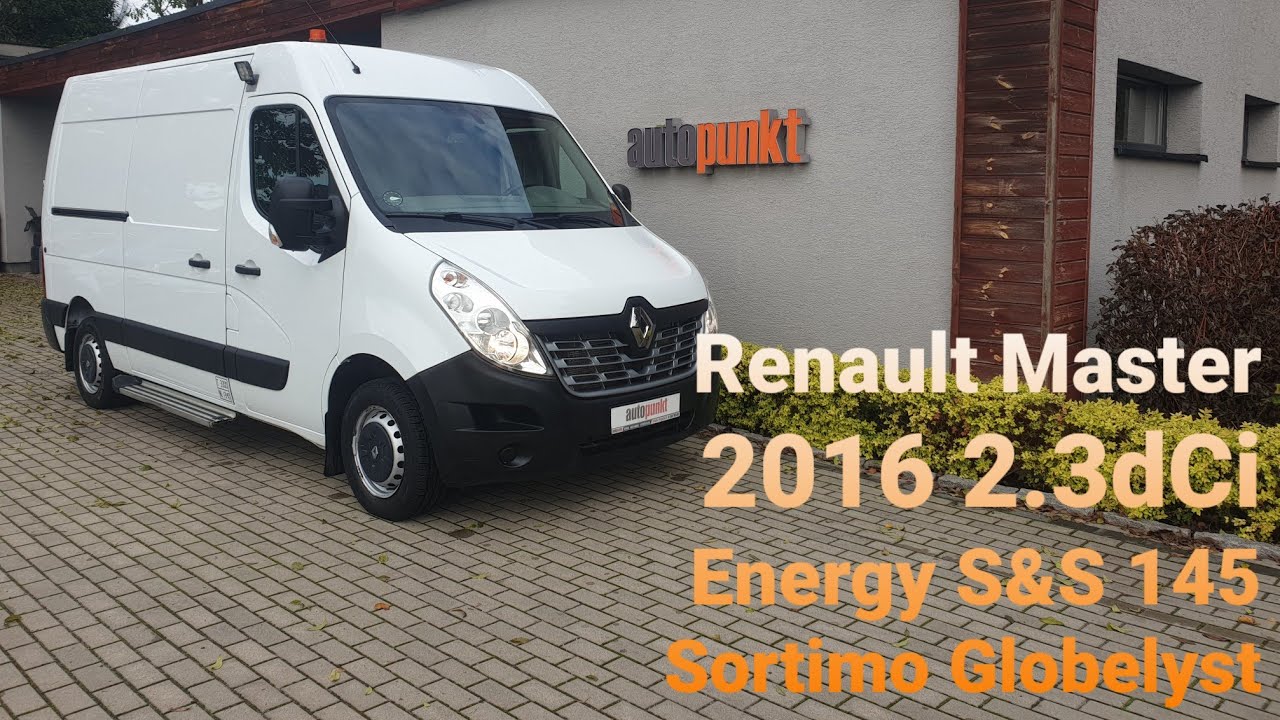 SPRZEDANY - RENAULT MASTER 2016 2.3DCI 145KM zabudowa serwisowa Sortimo