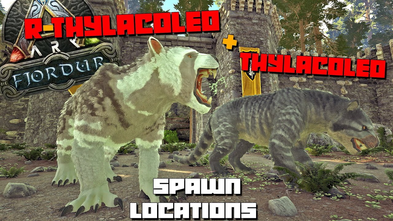 ARK: Fjordur | THYLACOLEO & R-Thylacoleo Spawn Locations!