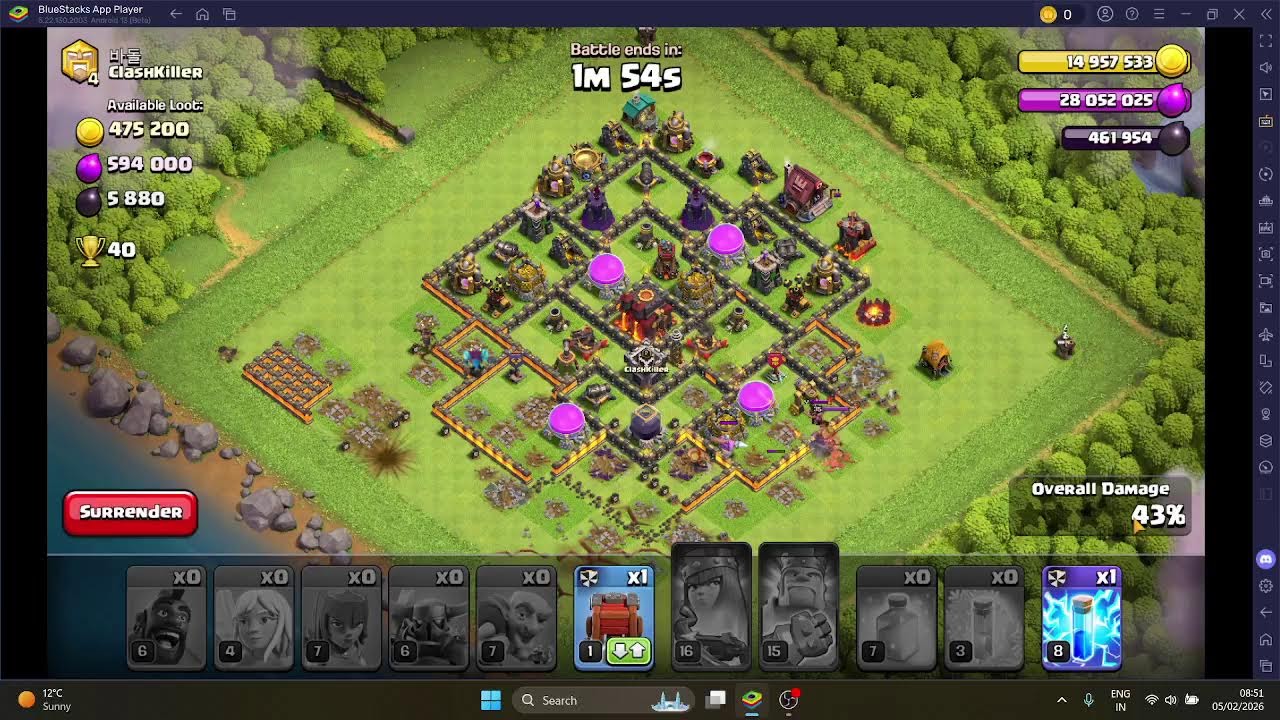 Epic Clash of Clans Raids! Looting Resources  & Upgrading Resources  💰🔥