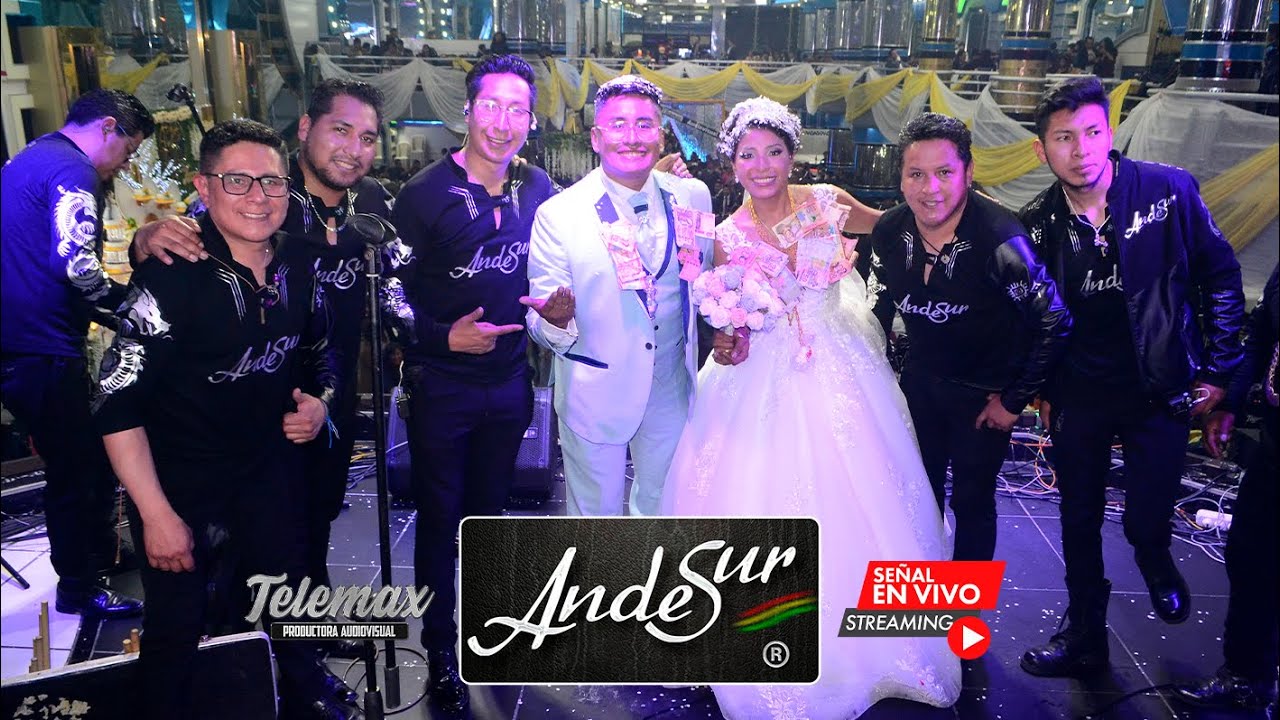 Andesur en vivo - Boda de Erick y Niccole